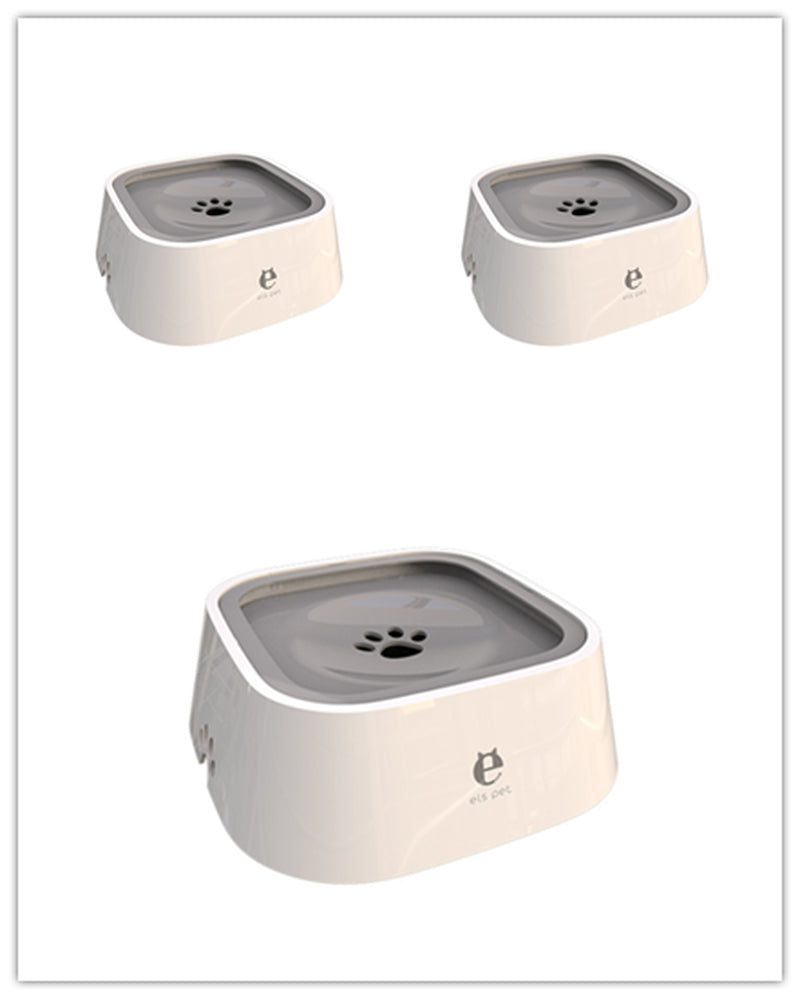 Non-Wet Mouth Dog Bowl, Floating Bowl, Anti-Overturning