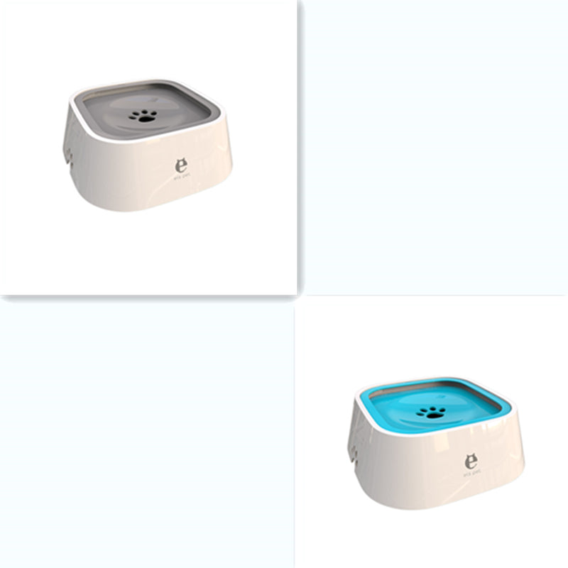 Non-Wet Mouth Dog Bowl, Floating Bowl, Anti-Overturning