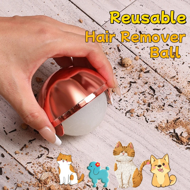 Reusable Hair Remover Ball Pet Hair Lint Roller Clothes Dust Cleaning Ball Washable Sticky Gel Lint Rollers Tool for Cat Dog