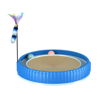NEW round Cat Scratching Board Wear-Resistant Anti-Scratch Claw Grinder Furniture Protector Pet Products