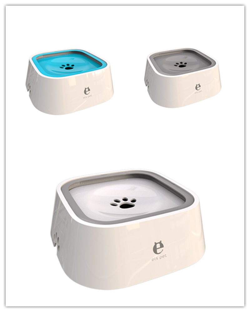 Non-Wet Mouth Dog Bowl, Floating Bowl, Anti-Overturning