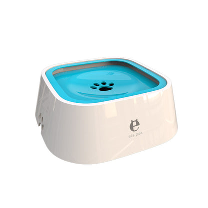 Non-Wet Mouth Dog Bowl, Floating Bowl, Anti-Overturning