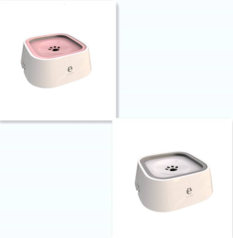 Non-Wet Mouth Dog Bowl, Floating Bowl, Anti-Overturning