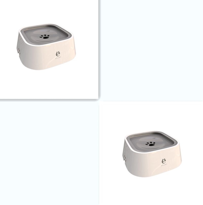 Non-Wet Mouth Dog Bowl, Floating Bowl, Anti-Overturning