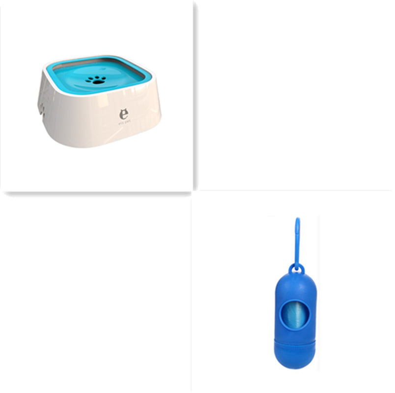 Non-Wet Mouth Dog Bowl, Floating Bowl, Anti-Overturning