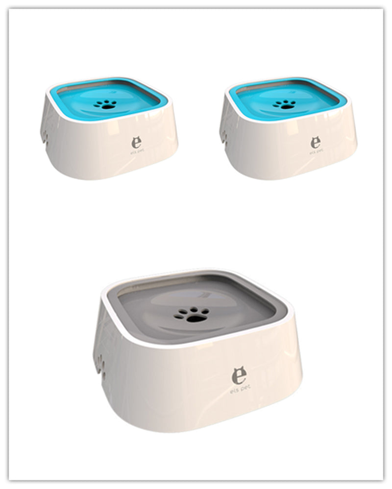 Non-Wet Mouth Dog Bowl, Floating Bowl, Anti-Overturning