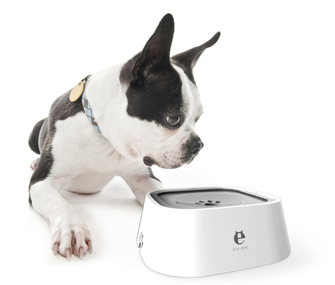 Non-Wet Mouth Dog Bowl, Floating Bowl, Anti-Overturning