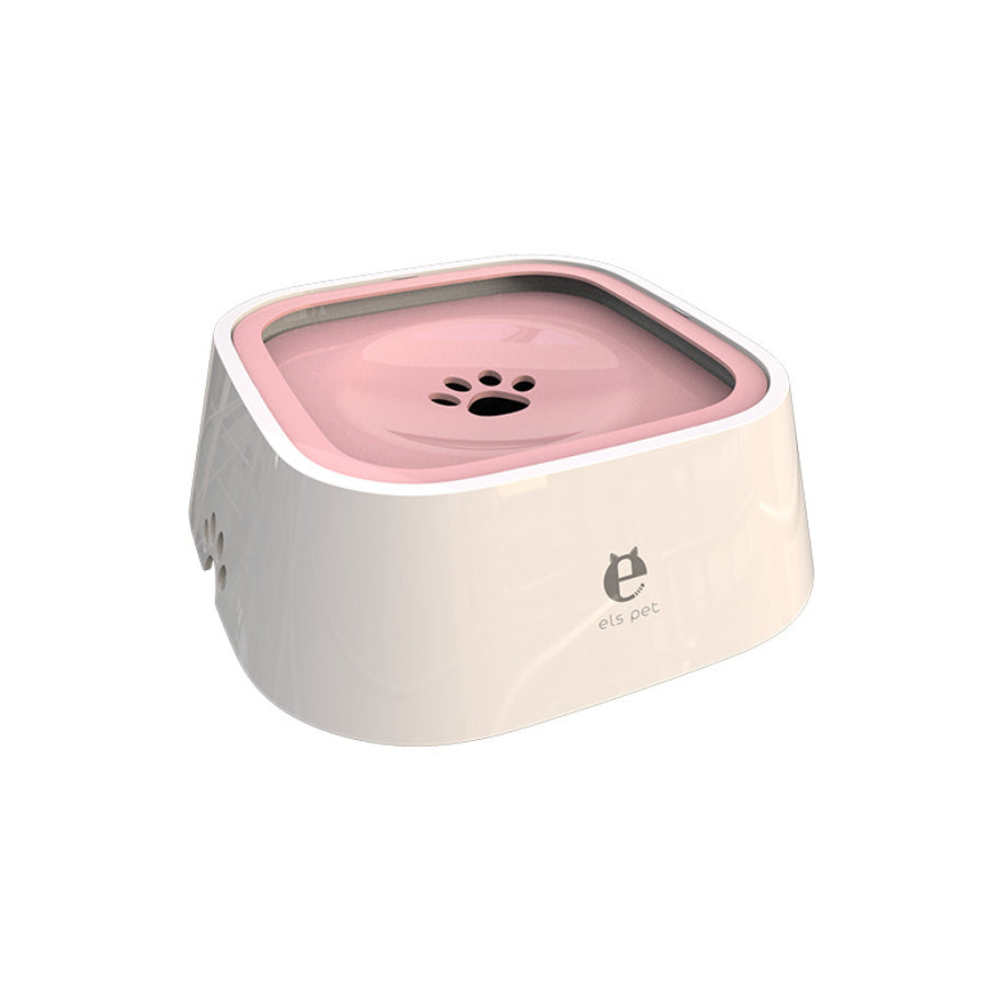 Non-Wet Mouth Dog Bowl, Floating Bowl, Anti-Overturning