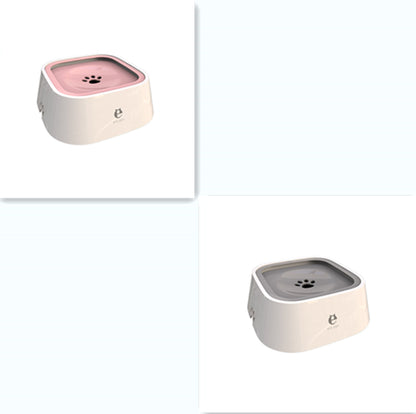 Non-Wet Mouth Dog Bowl, Floating Bowl, Anti-Overturning