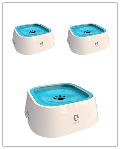 Non-Wet Mouth Dog Bowl, Floating Bowl, Anti-Overturning