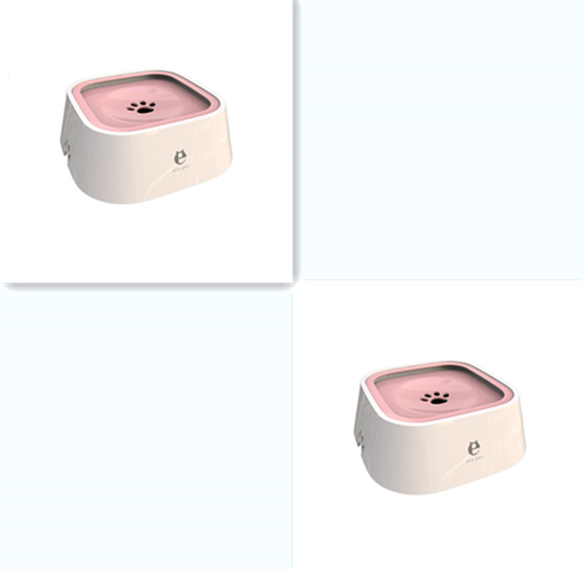 Non-Wet Mouth Dog Bowl, Floating Bowl, Anti-Overturning