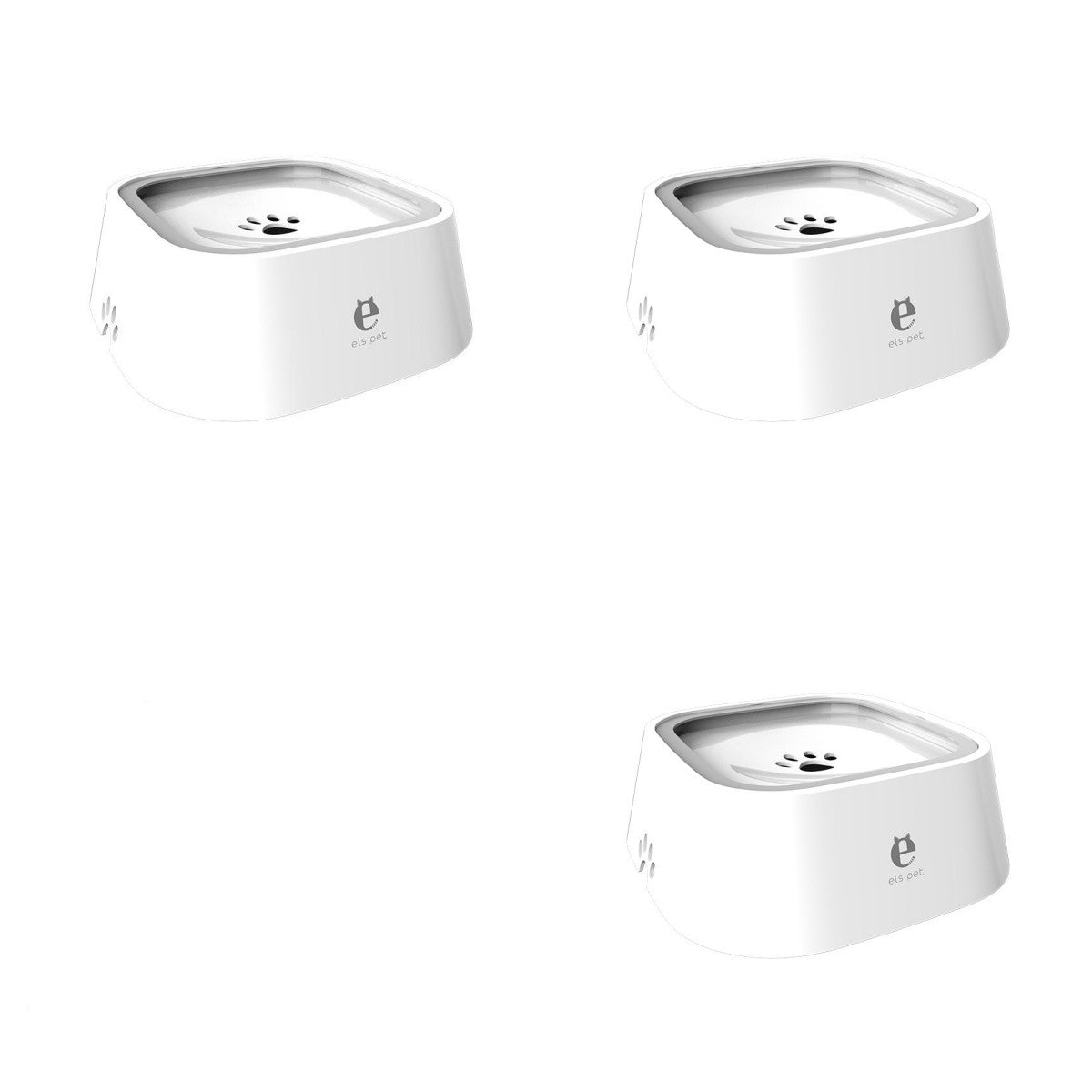 Non-Wet Mouth Dog Bowl, Floating Bowl, Anti-Overturning
