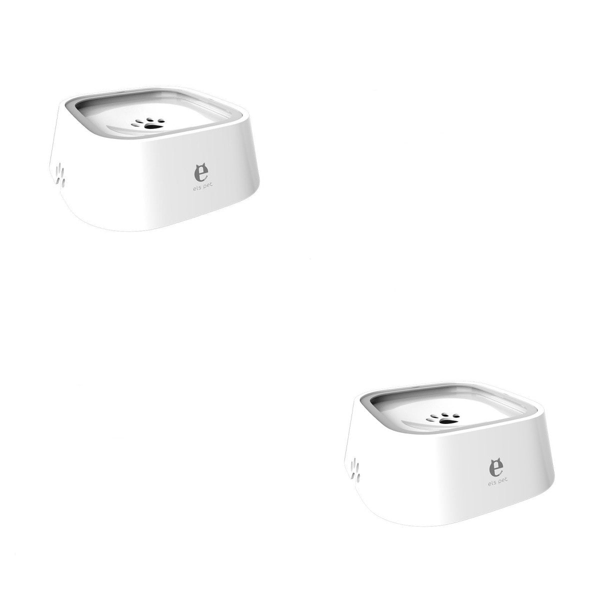 Non-Wet Mouth Dog Bowl, Floating Bowl, Anti-Overturning