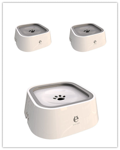 Non-Wet Mouth Dog Bowl, Floating Bowl, Anti-Overturning