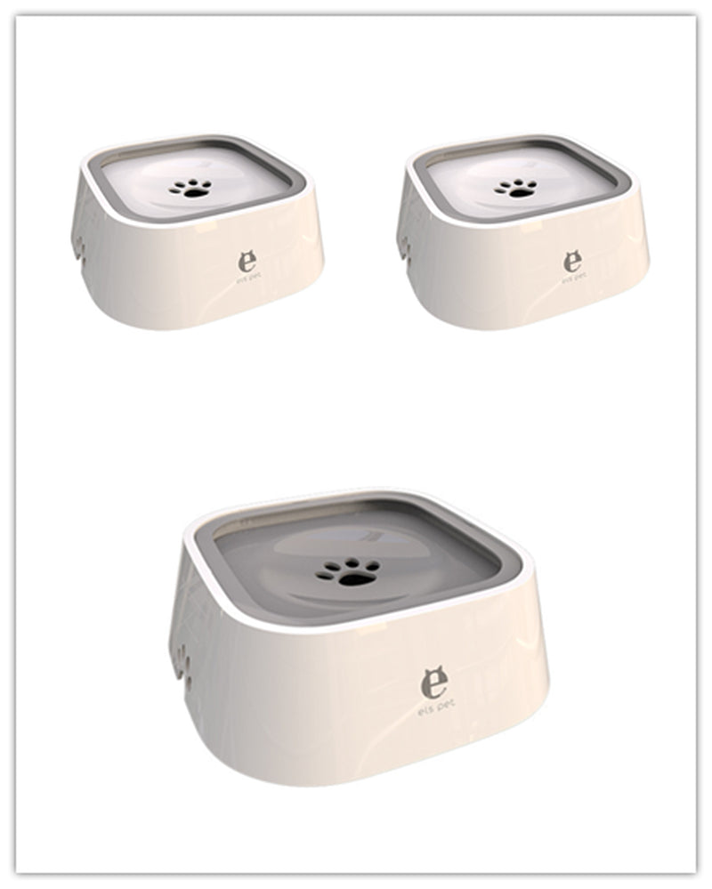 Non-Wet Mouth Dog Bowl, Floating Bowl, Anti-Overturning
