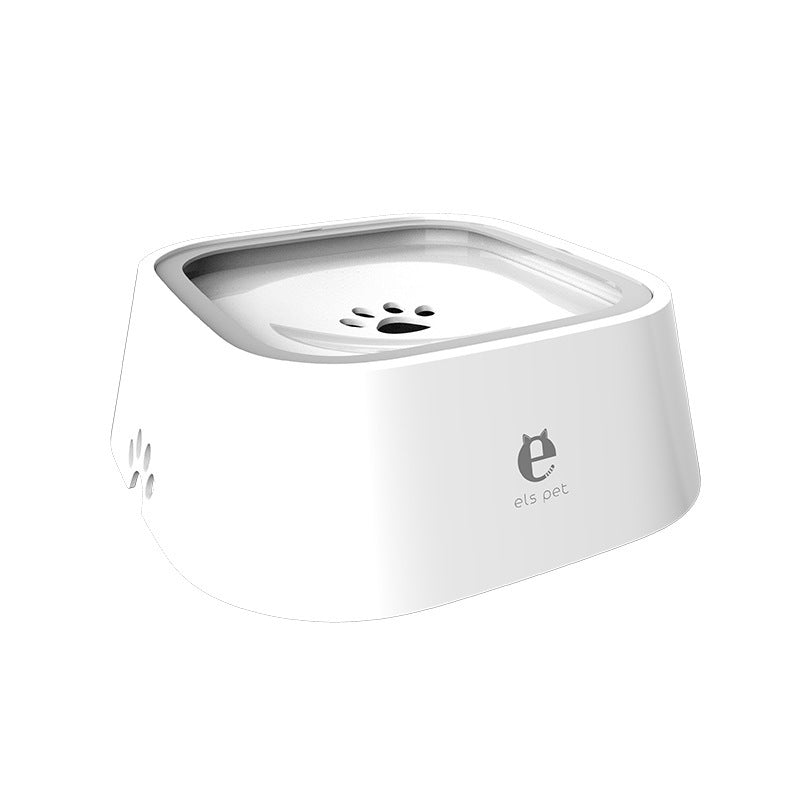 Non-Wet Mouth Dog Bowl, Floating Bowl, Anti-Overturning