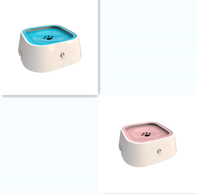 Non-Wet Mouth Dog Bowl, Floating Bowl, Anti-Overturning